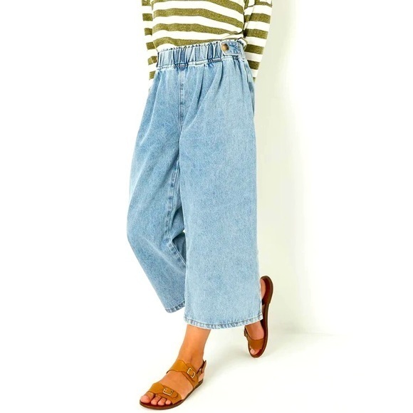 Haden Girls Size Large On Trend Wide Leg Jean - Picture 1 of 6